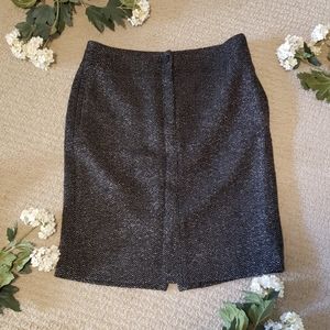 LOFT Tweed Pencil Skirt w pockets, 8